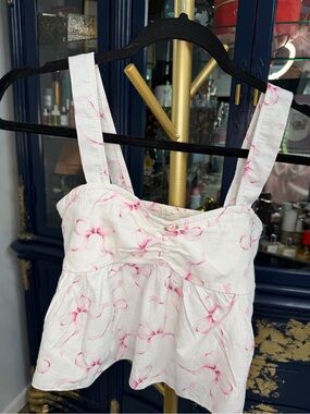 Demetra x Aeropostale Bow Babydoll Tank Top 🎀